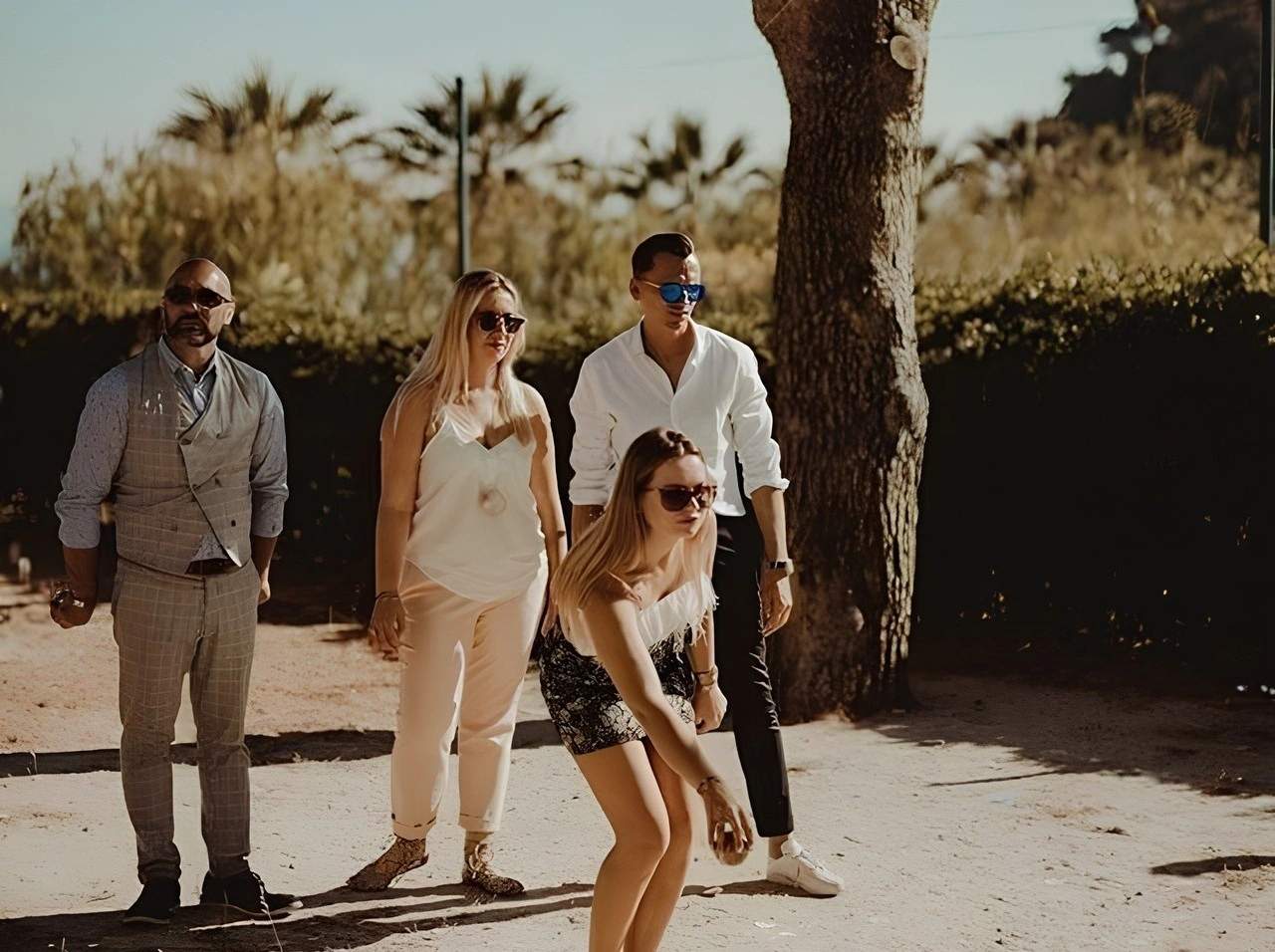 Le boulodrome de l'Ecrin des bois en Balagne