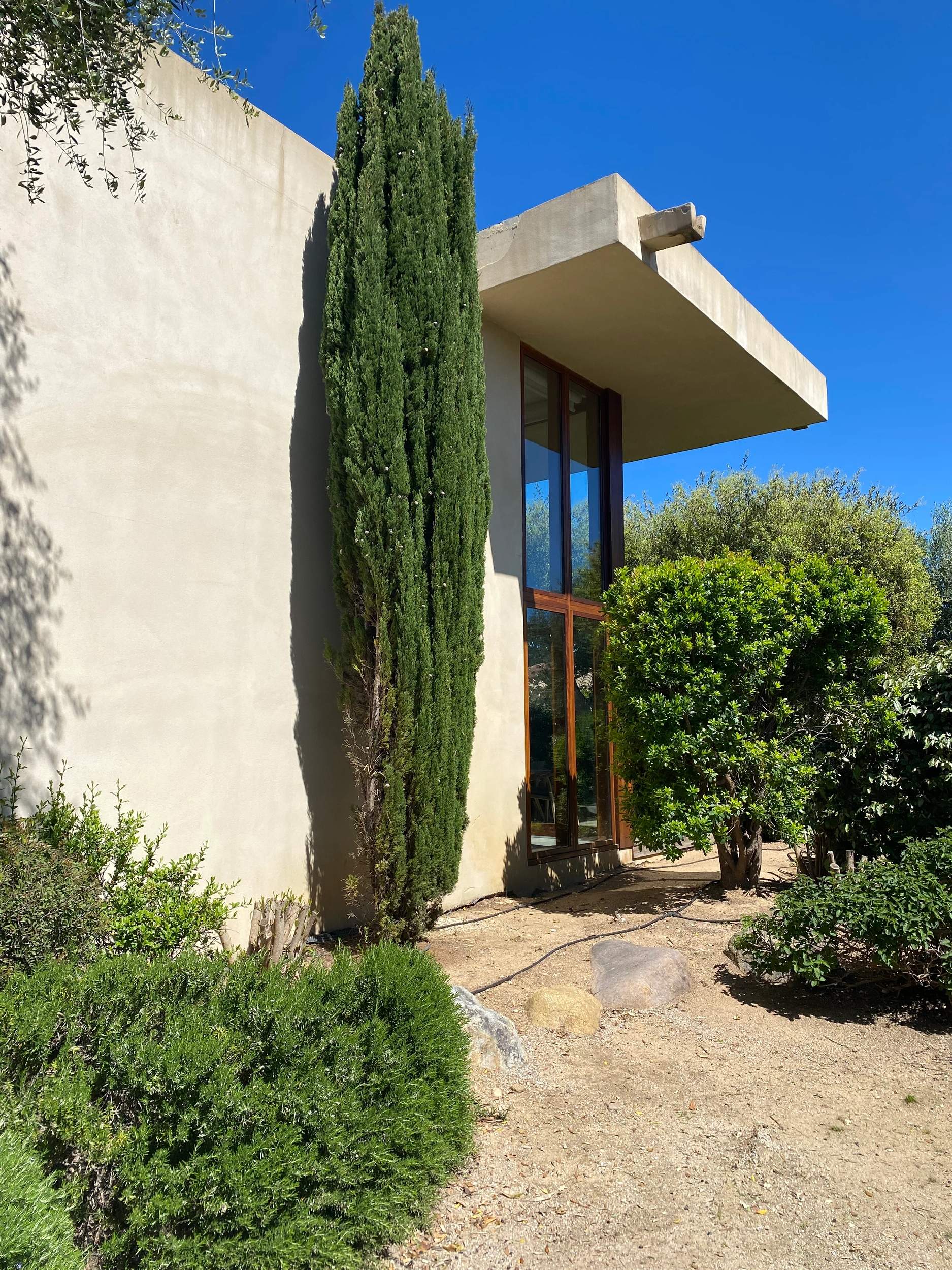 L'exterieur de la villa U Lariciu